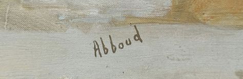 Signature of Chafik Abboud