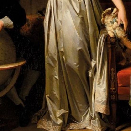 Marguerite Gérard, huile sur toile