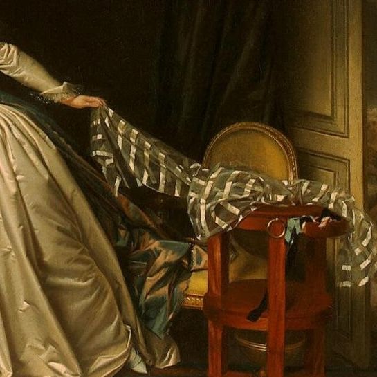 Marguerite Gérard, huile sur toile