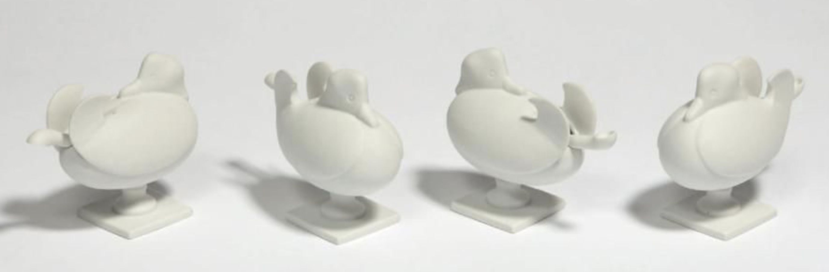 François-Xavier Lalanne, porcelain salt shakers