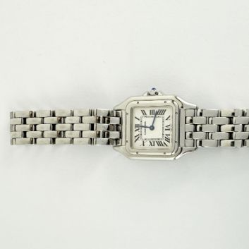 CARTIER, Ladies' wristwatch in steel, Panthère model