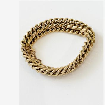 Bracelet in 18k yellow gold