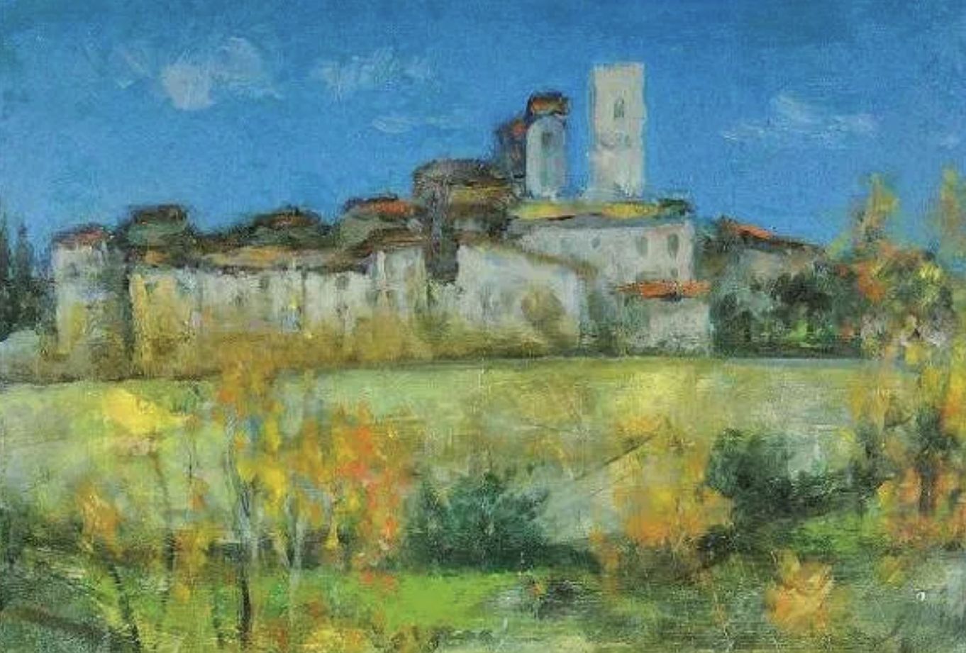 Cao Dam VU, Saint-Paul de Vence, oil on canvas