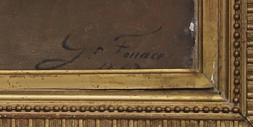 Signature of Guillaume Fouace