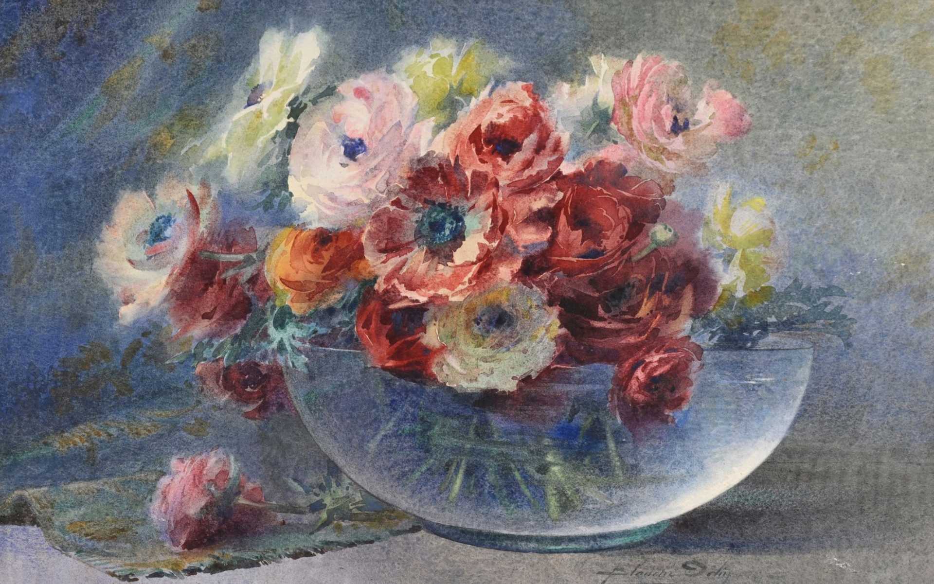 Blanche Odin, watercolor