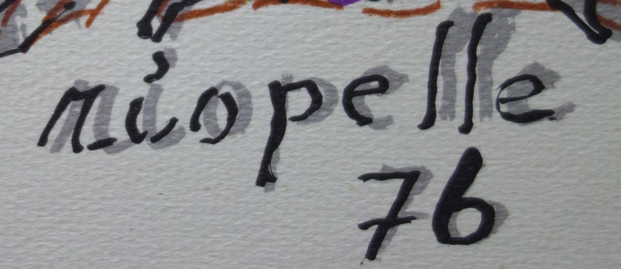 Signature de Jean Paul Riopelle