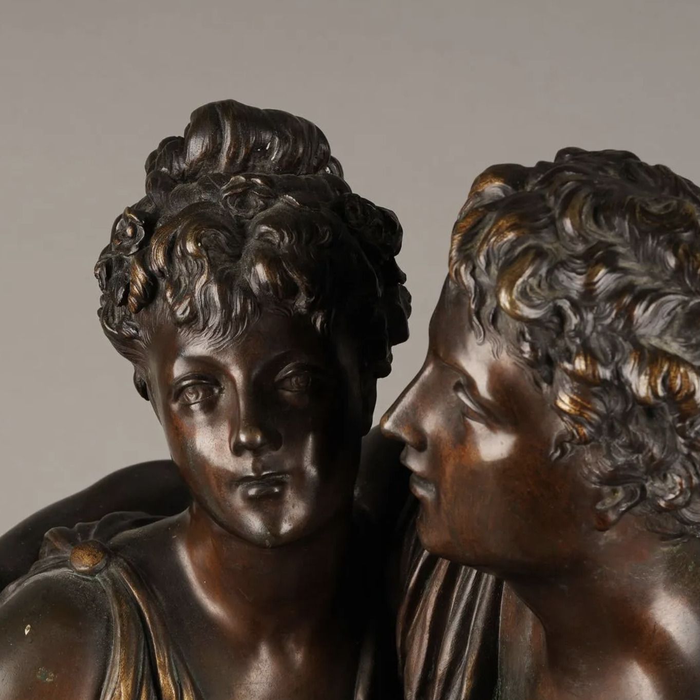 Henri Honoré Plé, bronze à patine brune