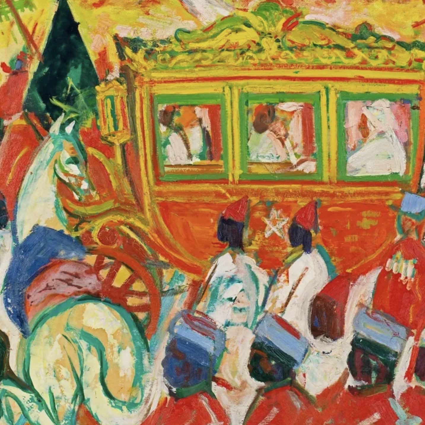 Roger Marcel Limouse, huile sur toile