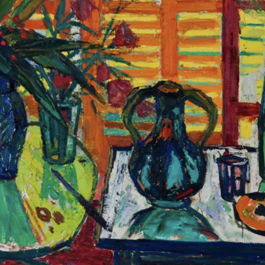 Roger Marcel Limouse, huile sur toile