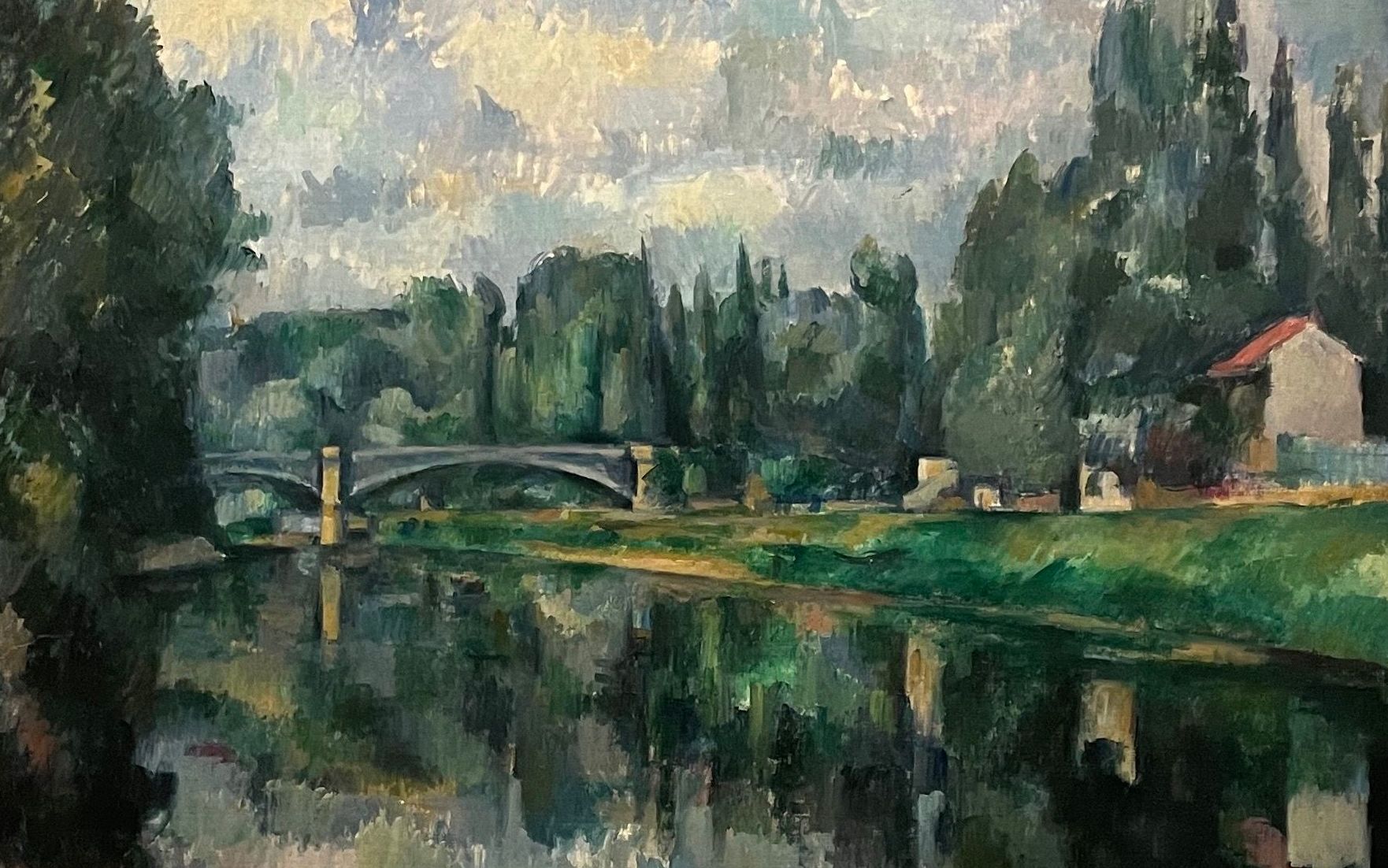 Cézanne, oil on canvas