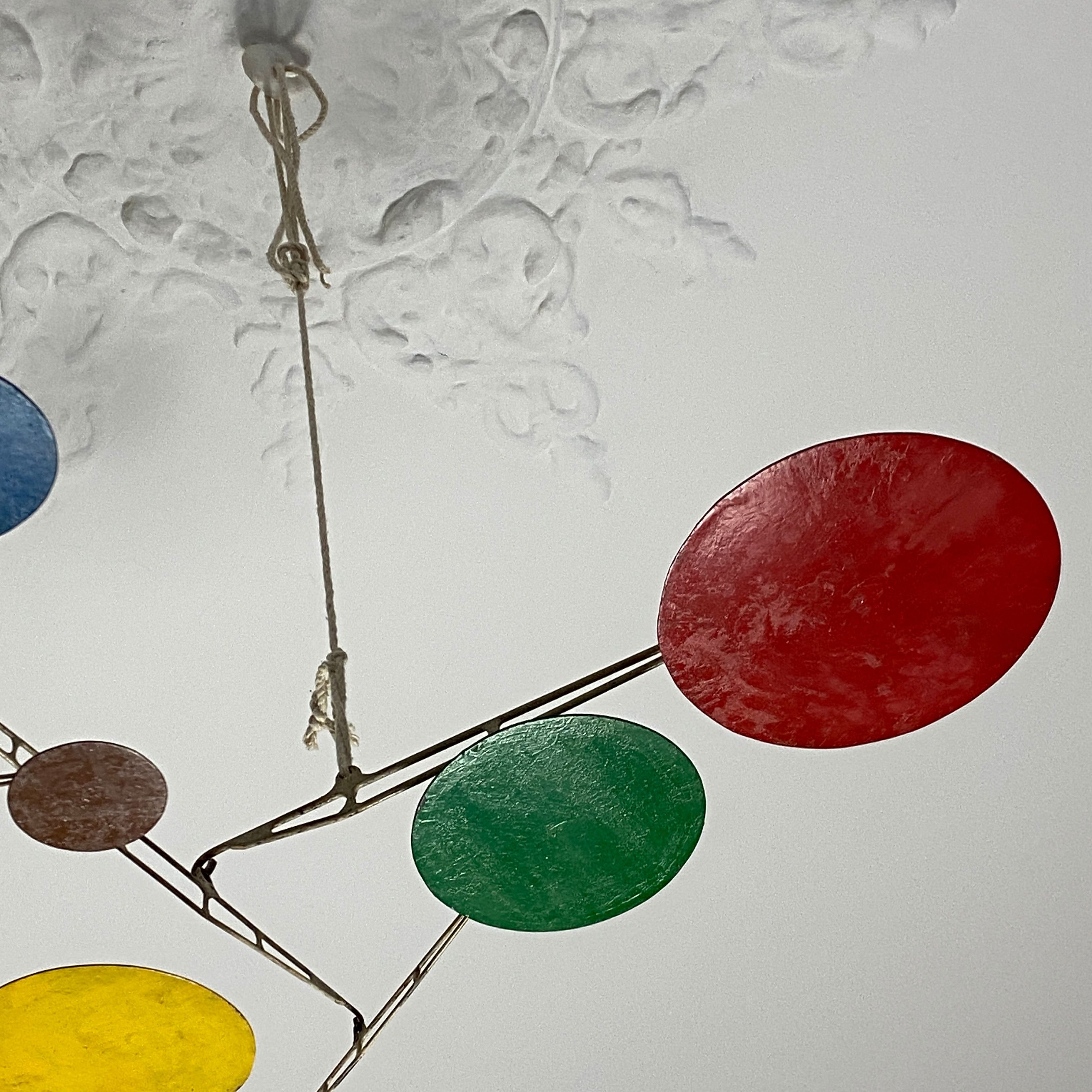 Calder, mobile in welded metal parts