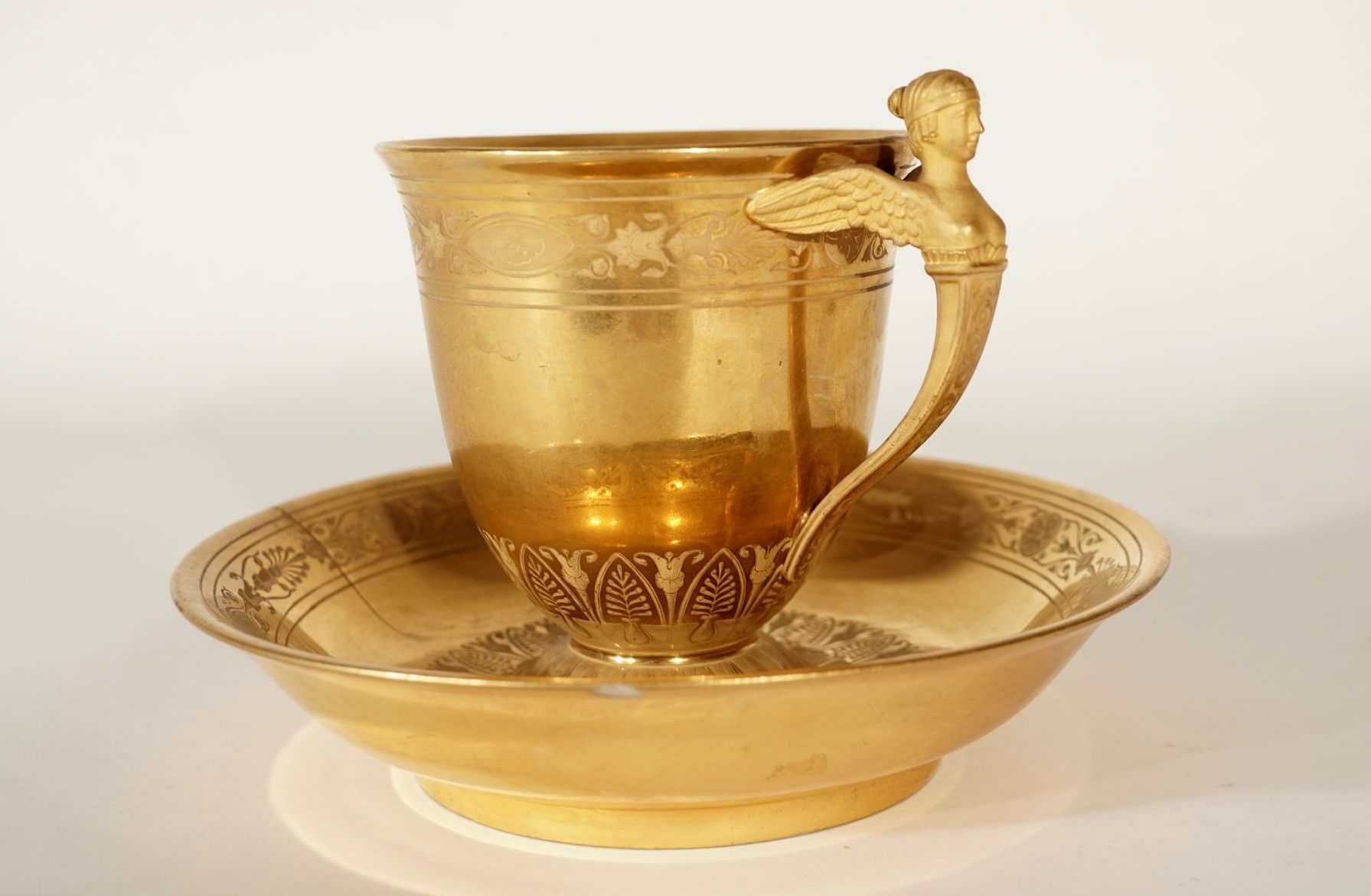 Dihl et Guérhard - Porcelain cup from the Empress Josephine service