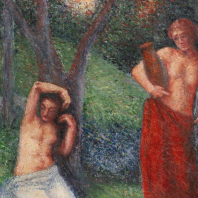 Hippolyte Petitjean, oil on canvas