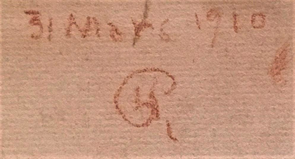 Signature de Hippolyte Petitjean