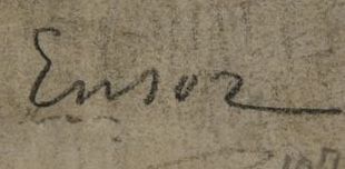 James Ensor's signature