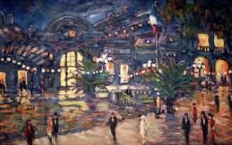 Korovine, oil on canvas