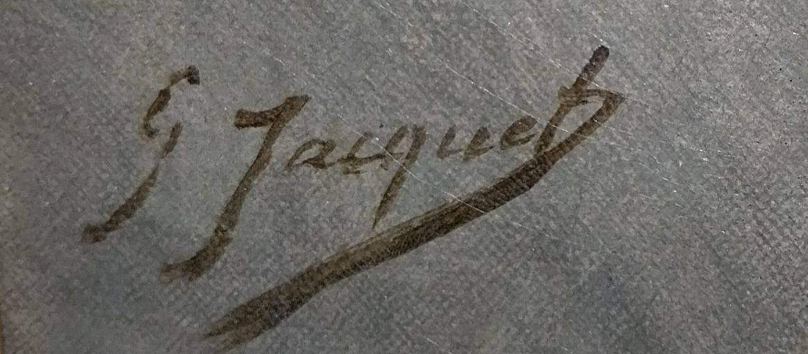 Signature of Gustave Jean Jacquet