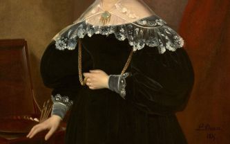 Louise Adélaïde Desnos, huile sur toile