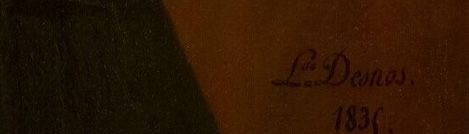 Signature de Louise Adélaïde Desnos