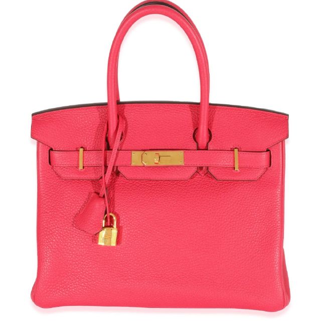 Hermès, Birkin in pink leather