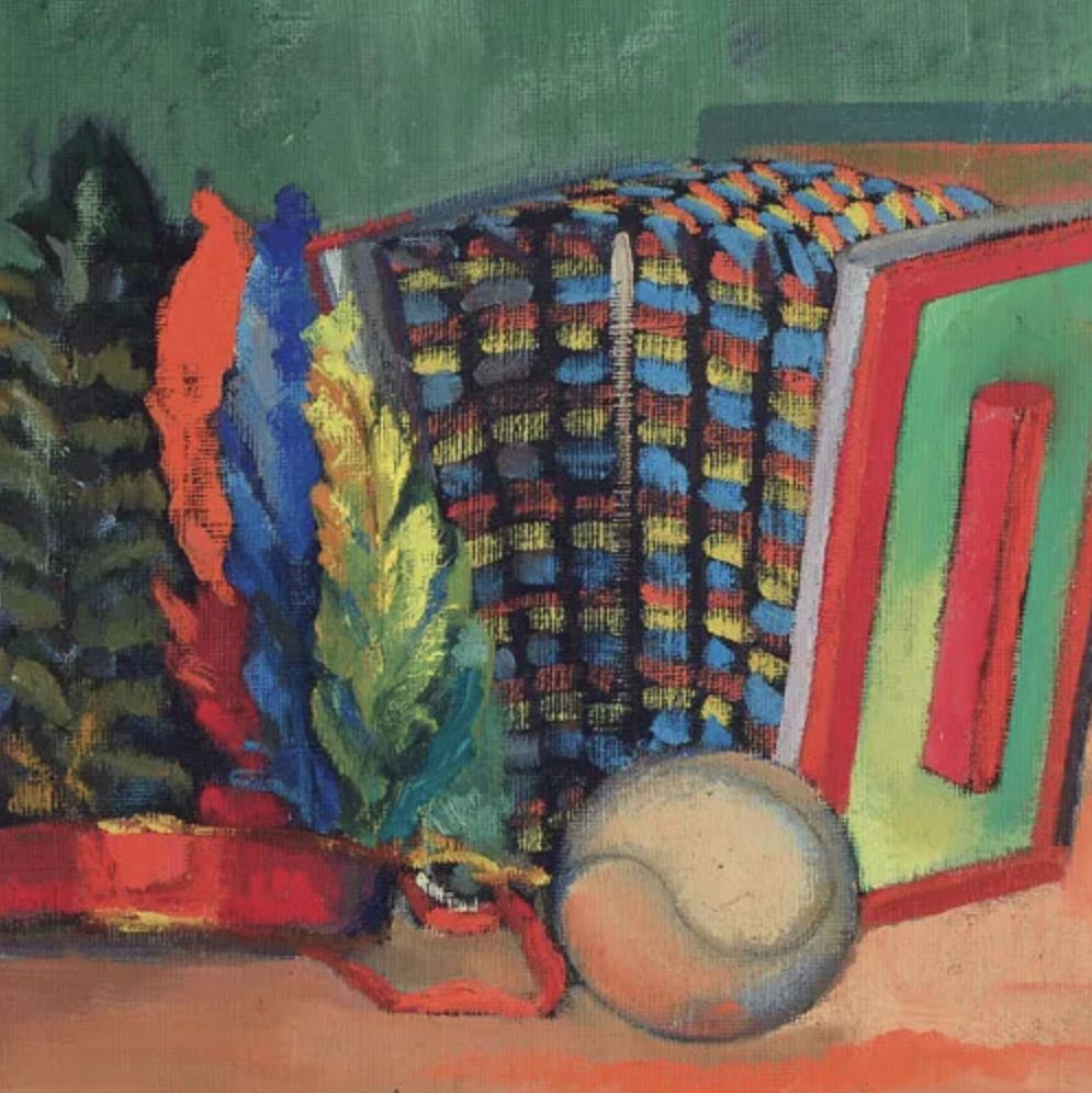 Friedrich Vordemberge Gildewart, huile sur toile