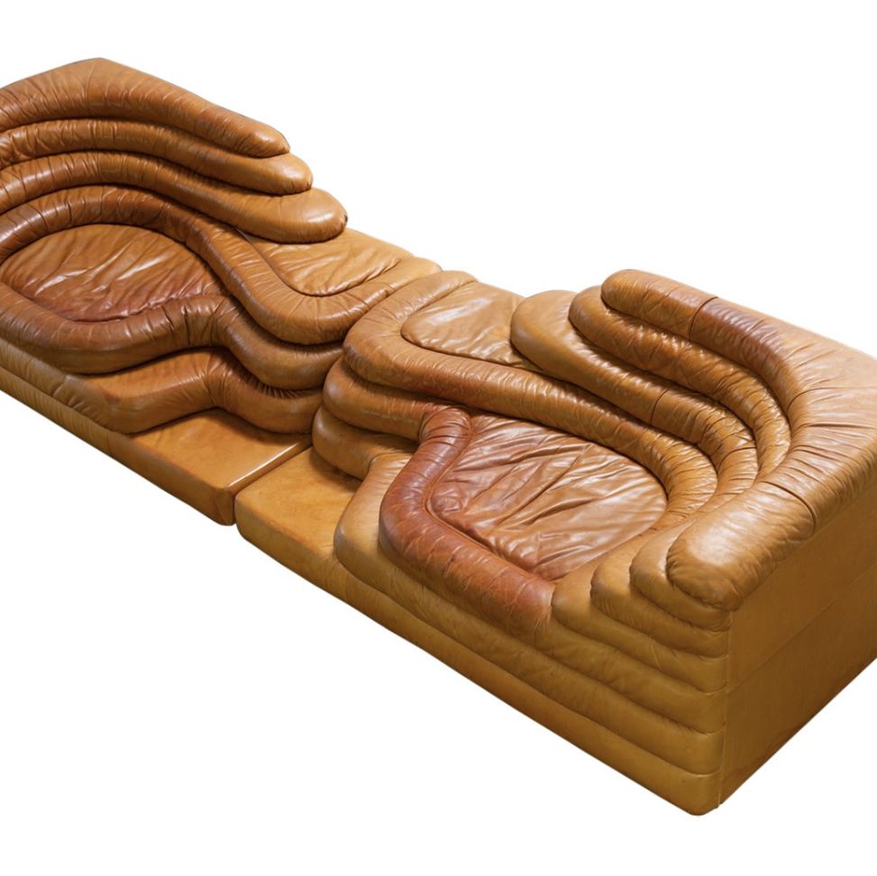 Ueli Berger, leather sofa