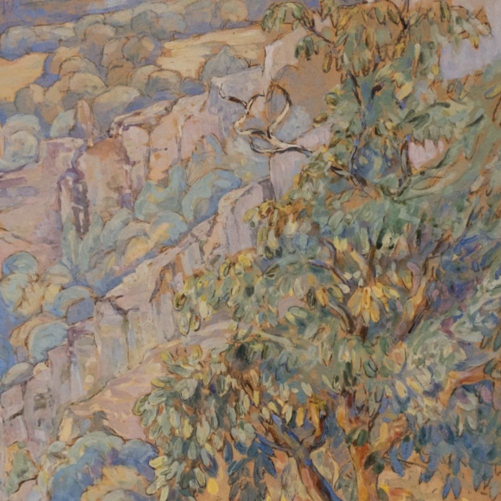Ferdinand Hart Nibbrig, aquarelle