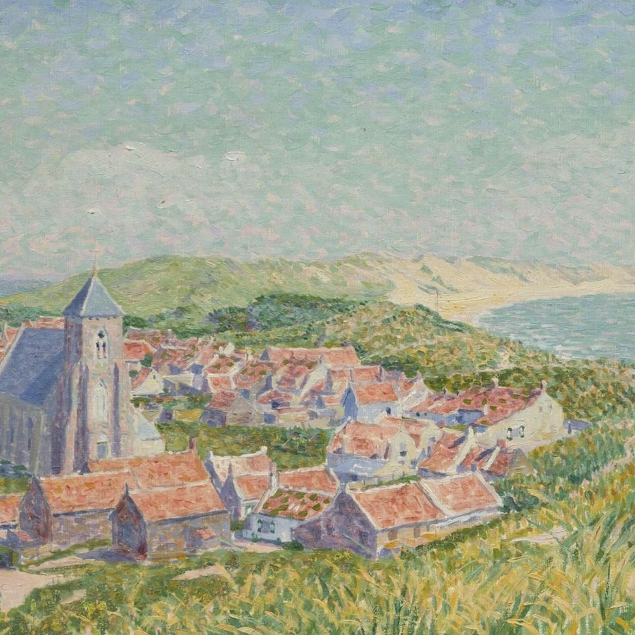 Ferdinand Hart Nibbrig, huile sur toile