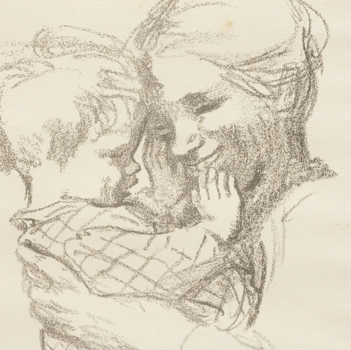 Käthe Kollwitz, Lithographie sur vélin