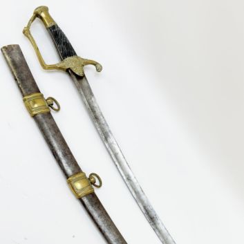 Staff officer's saber, Vendémiaire an XII model