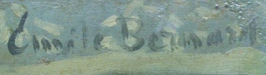 Signature of Emile Bernard