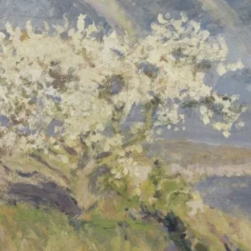 Émile Boggio, huile sur toile