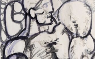 Ernst Iossipovich Neizvestny, drawing
