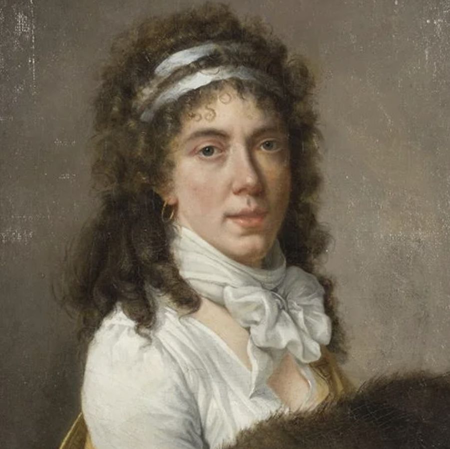 Marie Guillemine Benoist, huile sur toile