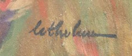 Le Thi Luu's signature