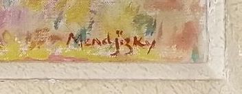 Signature of Maurice Mendjisky