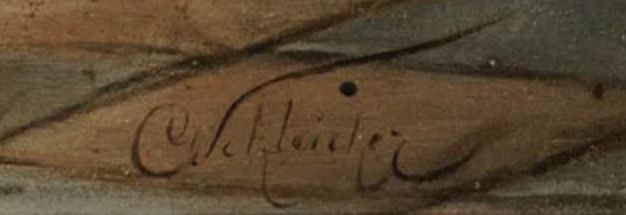 Signature de Ferdinand Georg Wäldmuller