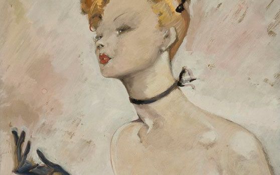 Domergue, oil on canvas