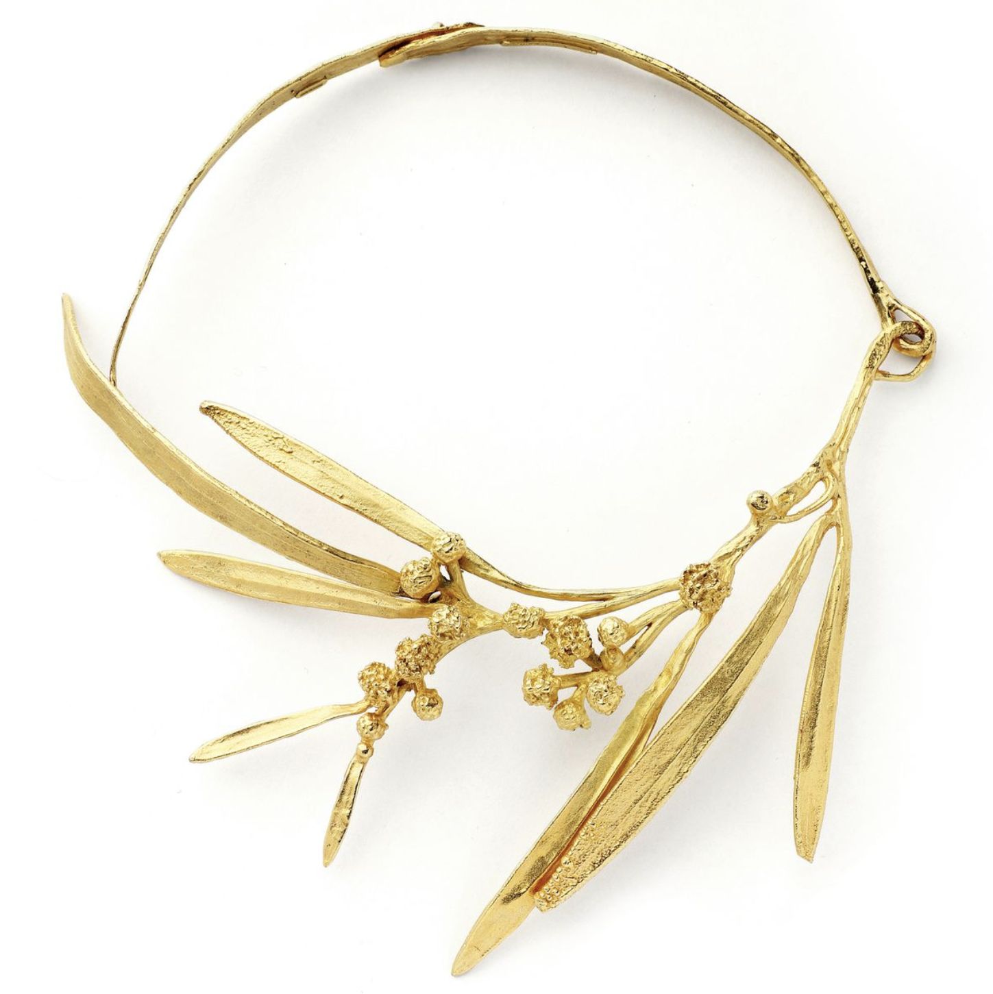 Claude Lalanne, collier mimosa