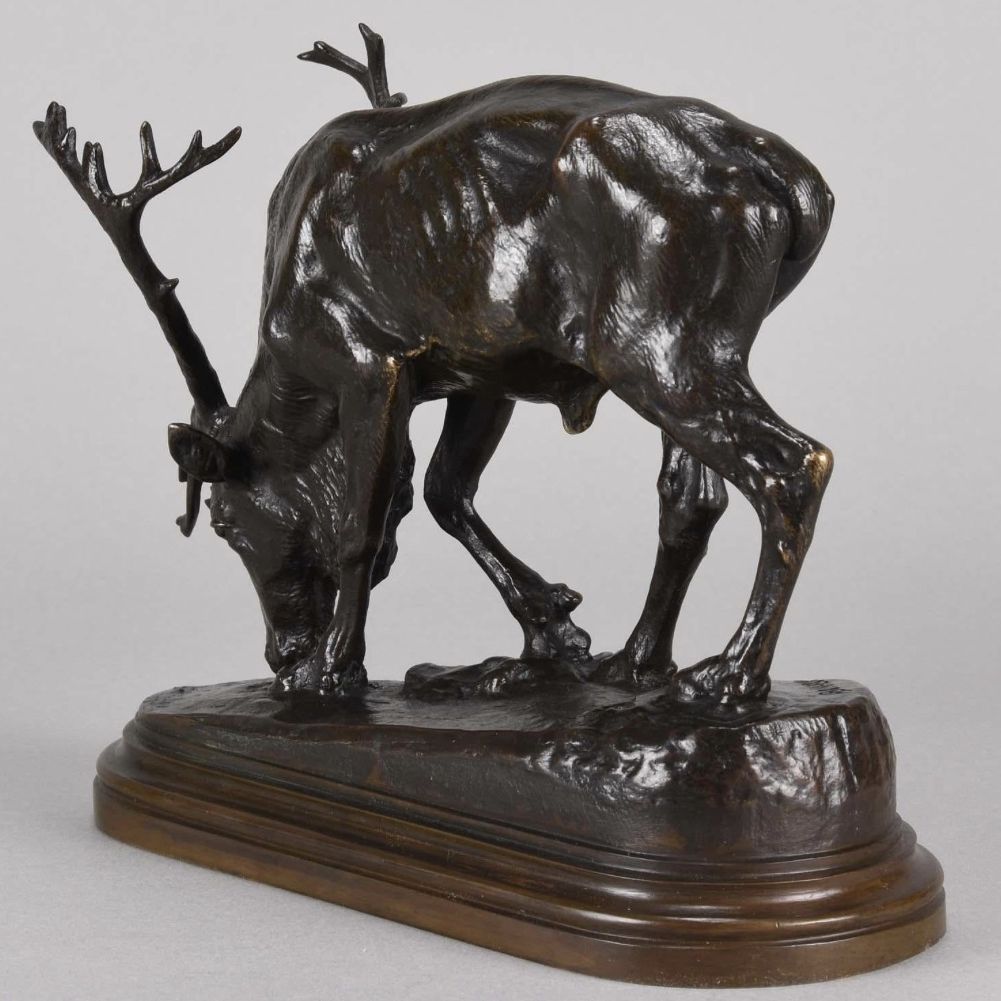 Isidore Bonheur, bronze à patine brune
