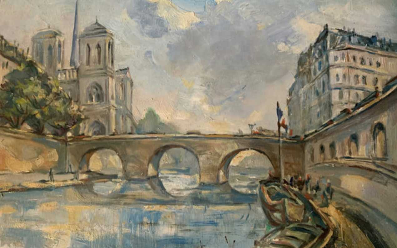 Theodore Robinson, oil on canvas