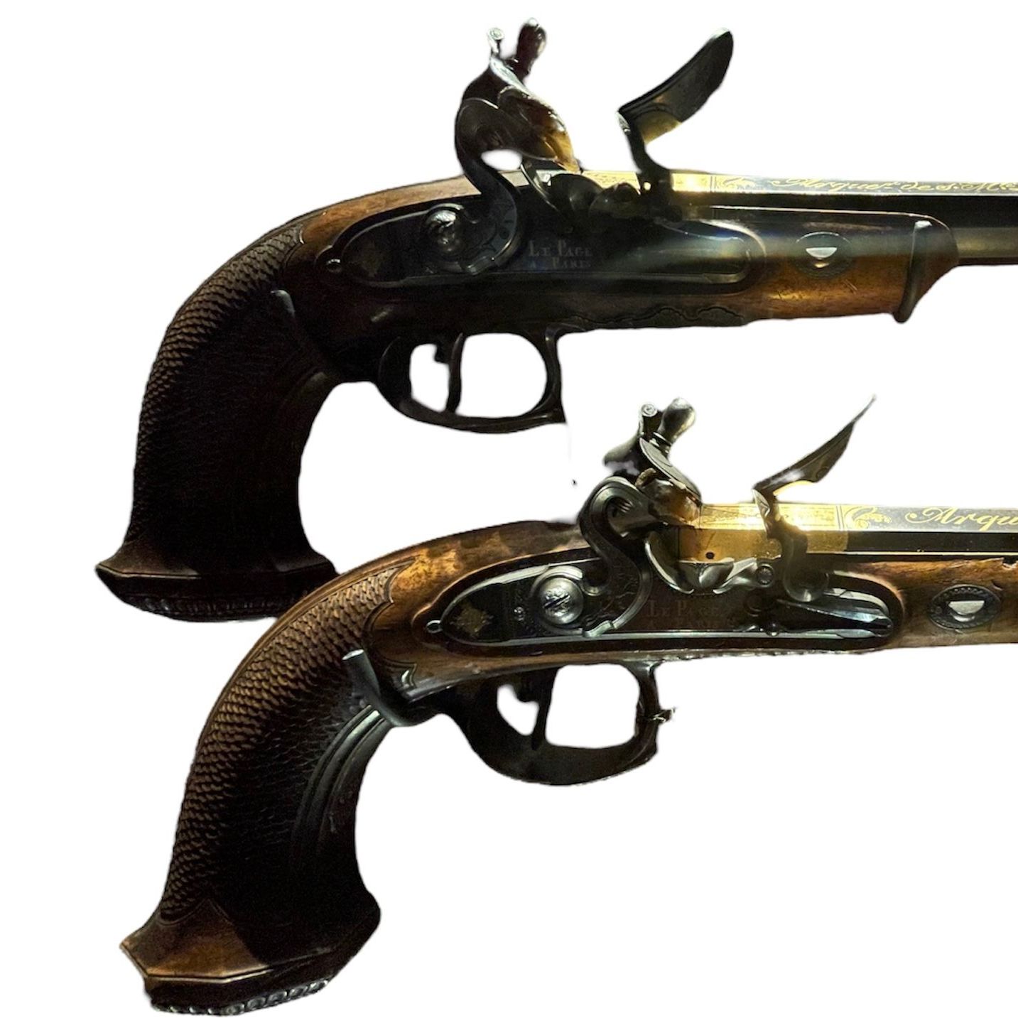 Flintlock pistols, Boutet