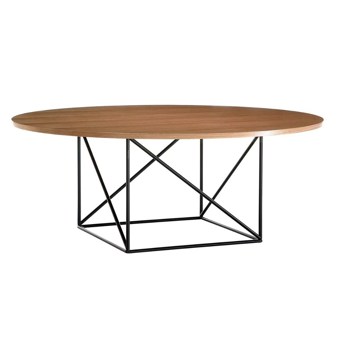Le Corbusier, wood and steel table