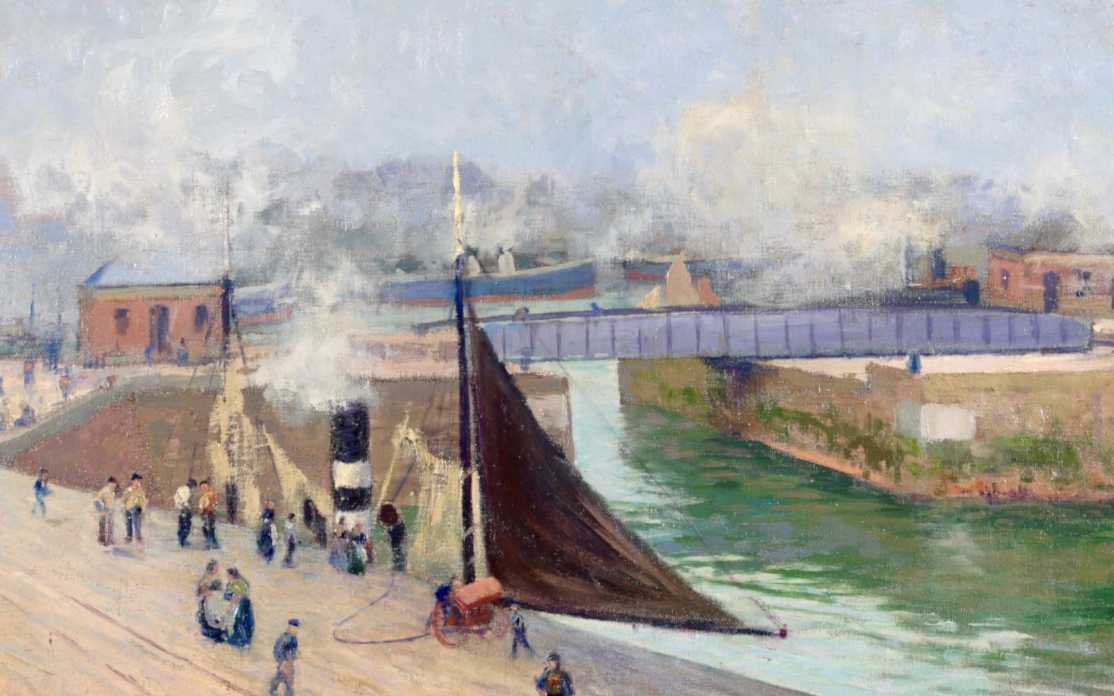 Paul Madeline, huile sur toile