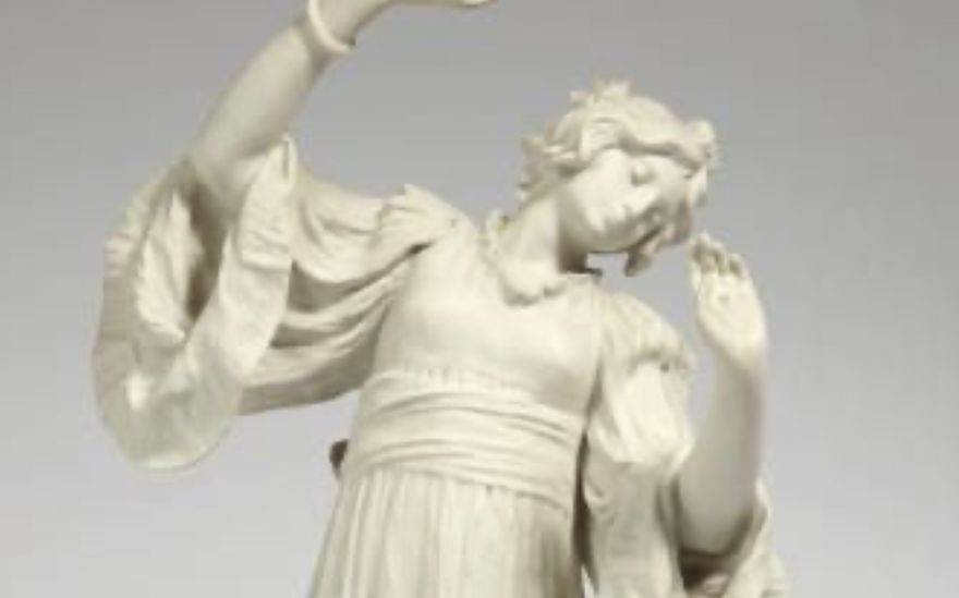 Agathon Léonard, porcelain cookie for Sèvres