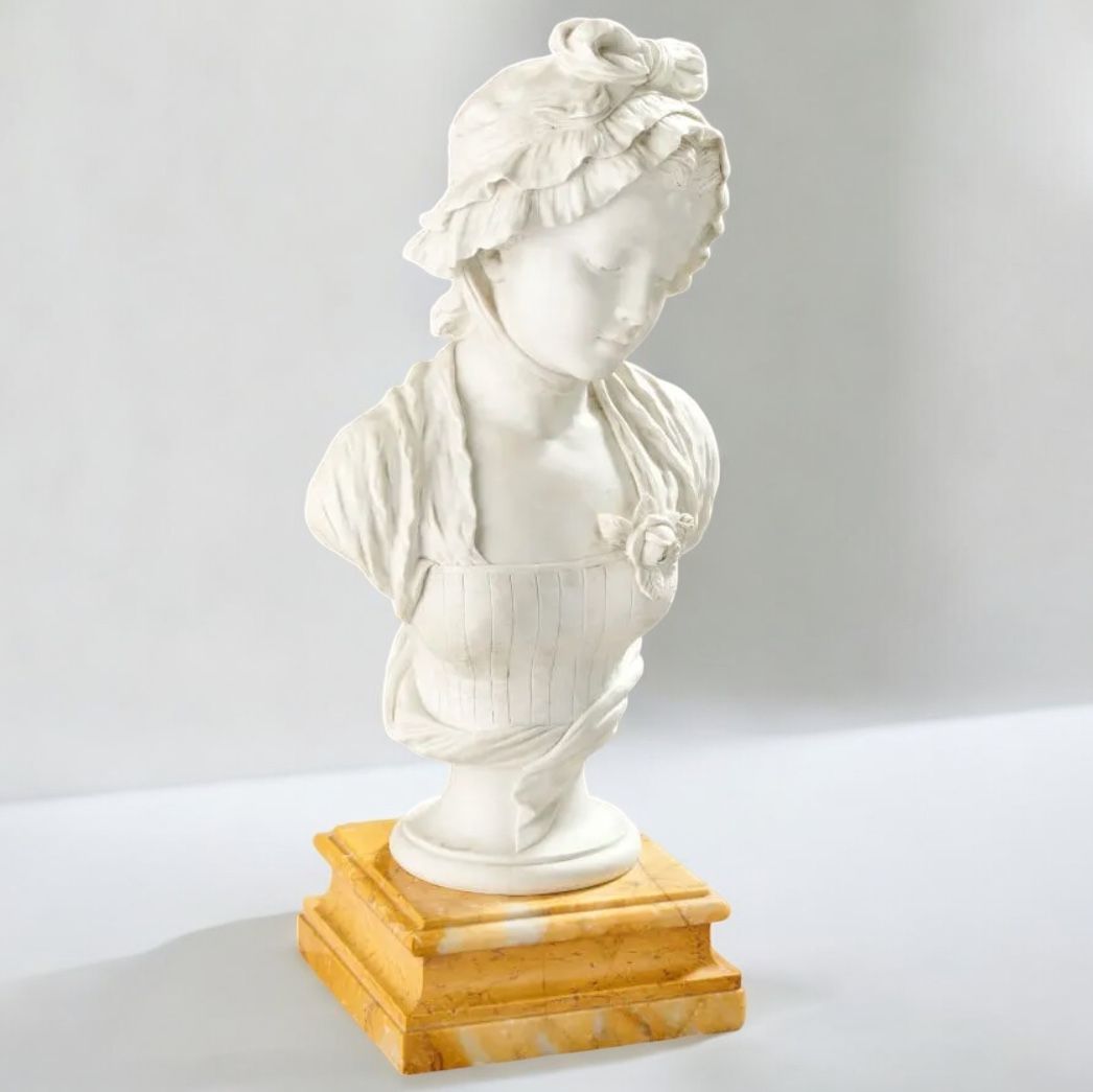 Hippolyte Moreau, marble bust