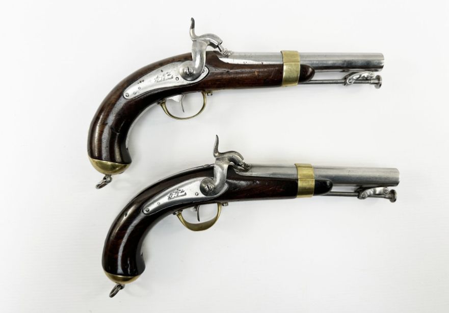 Marine percussion pistols, model 1837